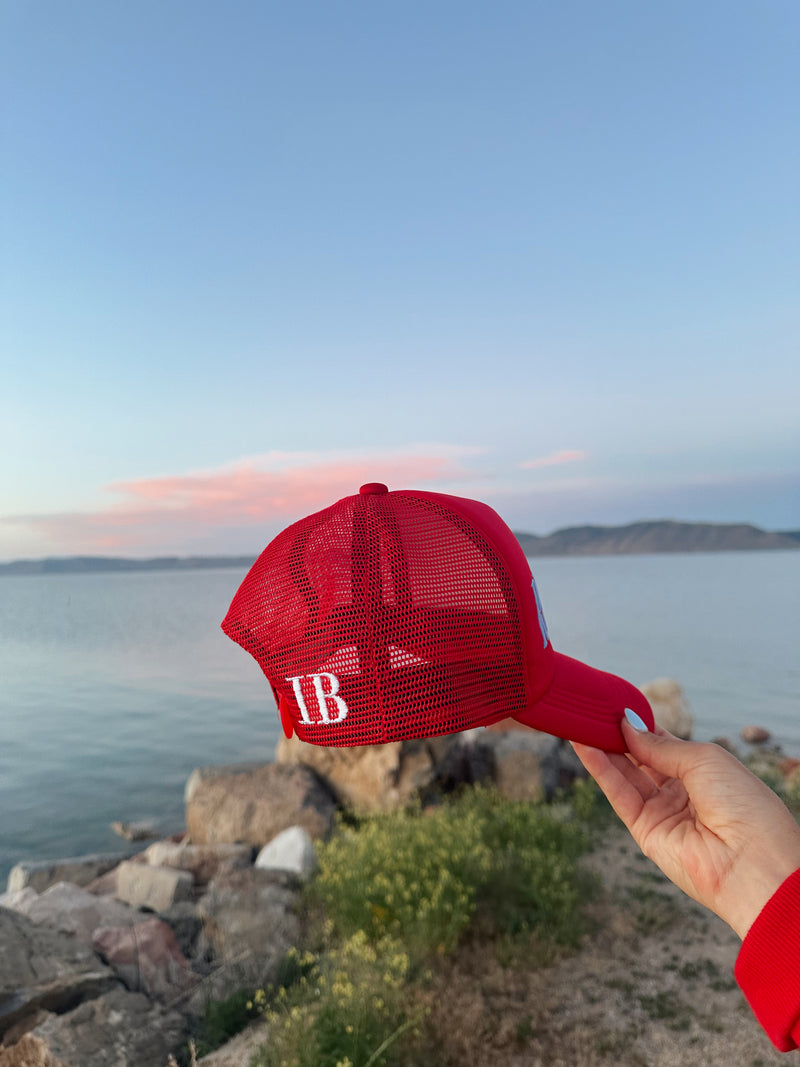 RUN FAST HAT // RED