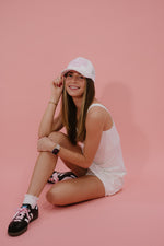 HOT GIRL RUNNING ERA HAT // WHITE