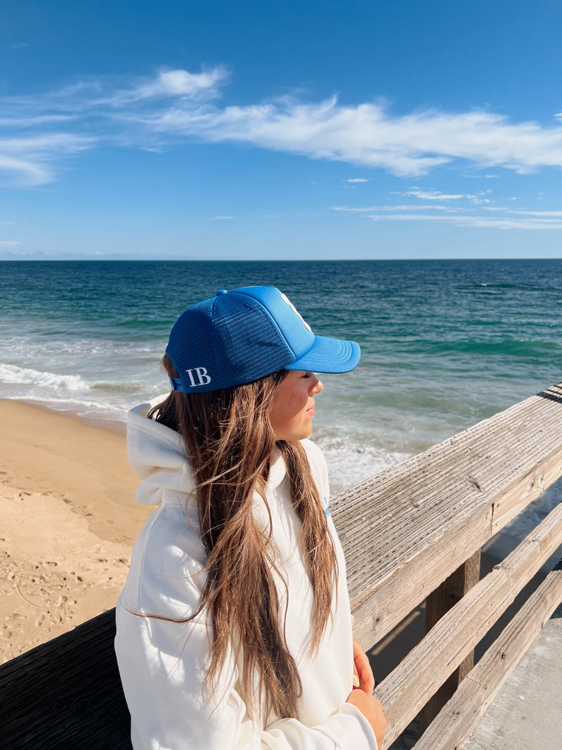 COOL GIRL RUN CLUB HAT // BLUE