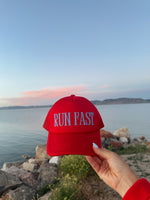 RUN FAST HAT // RED