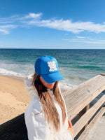 COOL GIRL RUN CLUB HAT // BLUE