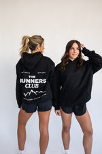 THE RUNNERS CLUB HOODIE // ONYX