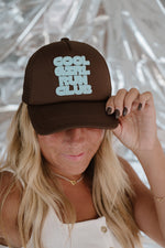 COOL GIRL RUN CLUB HAT // BROWN