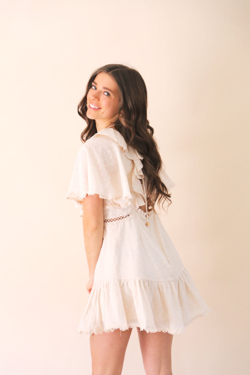 FUN & FLIRTY DRESS – Ivory Belle