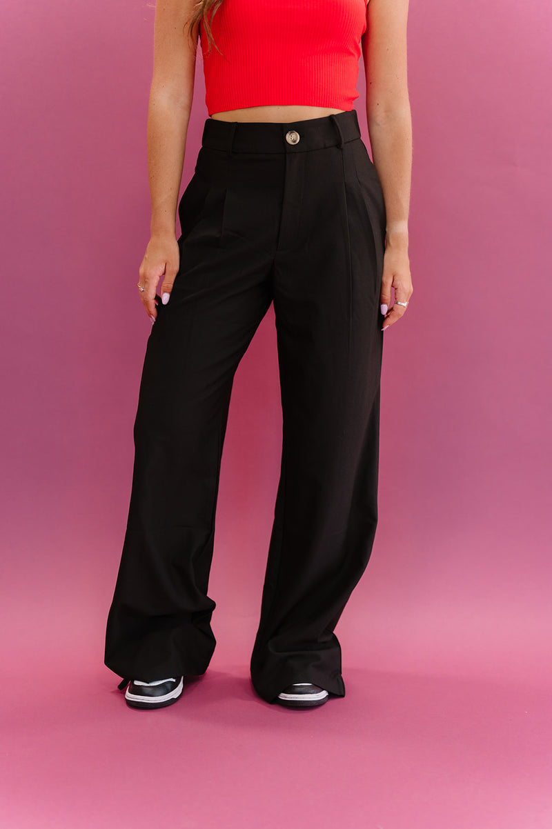 SHE’S THRIVING TROUSERS // BLACK